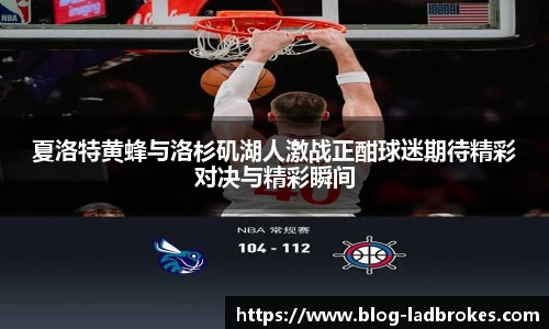 夏洛特黄蜂与洛杉矶湖人激战正酣球迷期待精彩对决与精彩瞬间